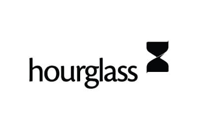Logo Design of Hourglass