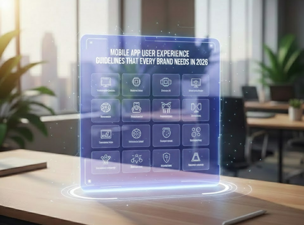 Mobile App User Experience Guidelines That Every Brand Needs in 2026