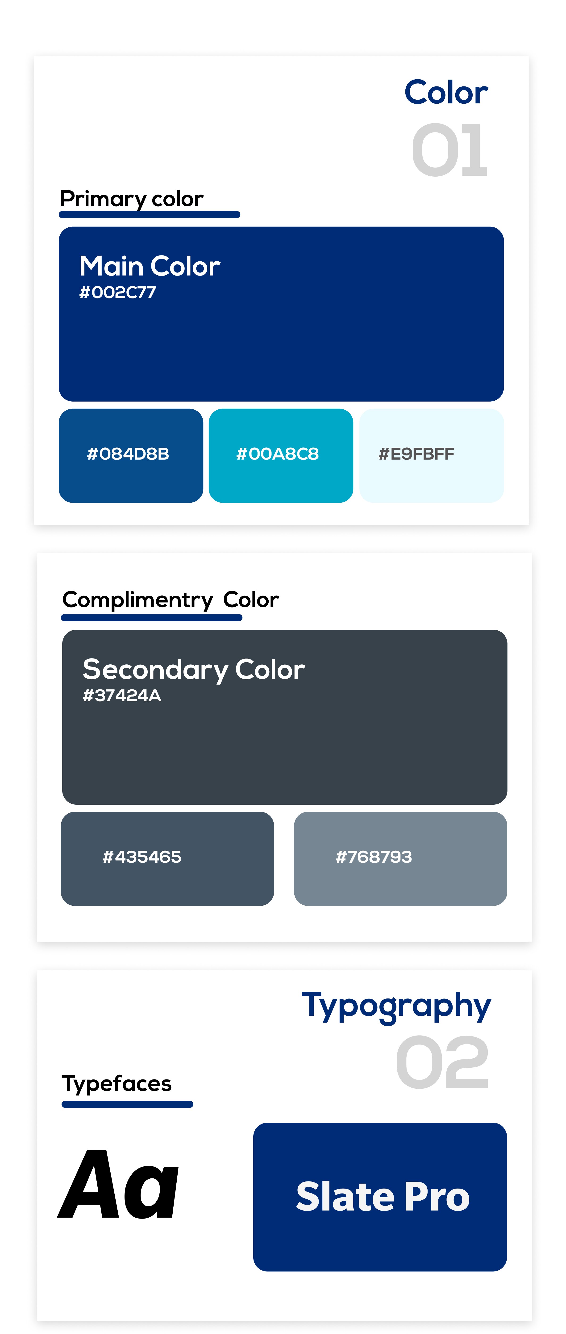 Execute the Style guide of UI & UX Design for Marsh