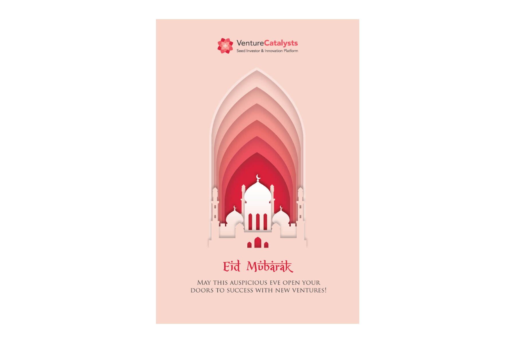 Eid Mubarak Design by  Venture Catalysts Branding